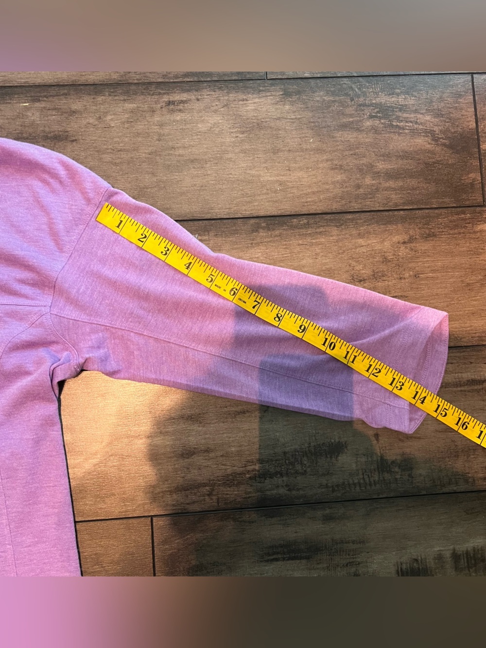 Patagonia Women’s lilac Purple Relaxed V-Neck 3/4 length Sleeves Women's Top - Picture 8 of 8